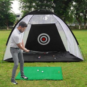 Golf Practice Net – Outdoor Training Tent for Swing & Hitting Practice