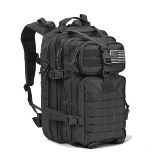 45L Tactical Military Backpack – Oxford Fabric Assault Pack with MOLLE System & Multi-Pocket Storage