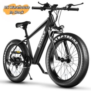 Conquer Any Road – Professional 1000W Fat Tire Electric Bike (26"x4") | UL & GCC Certified for Trail, Mountain & City Rides!