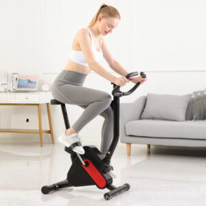 Compact Electric Exercise Bike – Office & Home Fitness Trainer with Smart Tracking