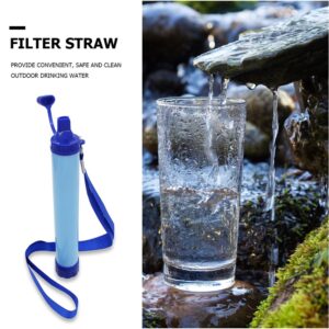 Personal Water Filter Straw – 4-Stage Emergency Purifier for Hiking, Camping & Outdoor Survival